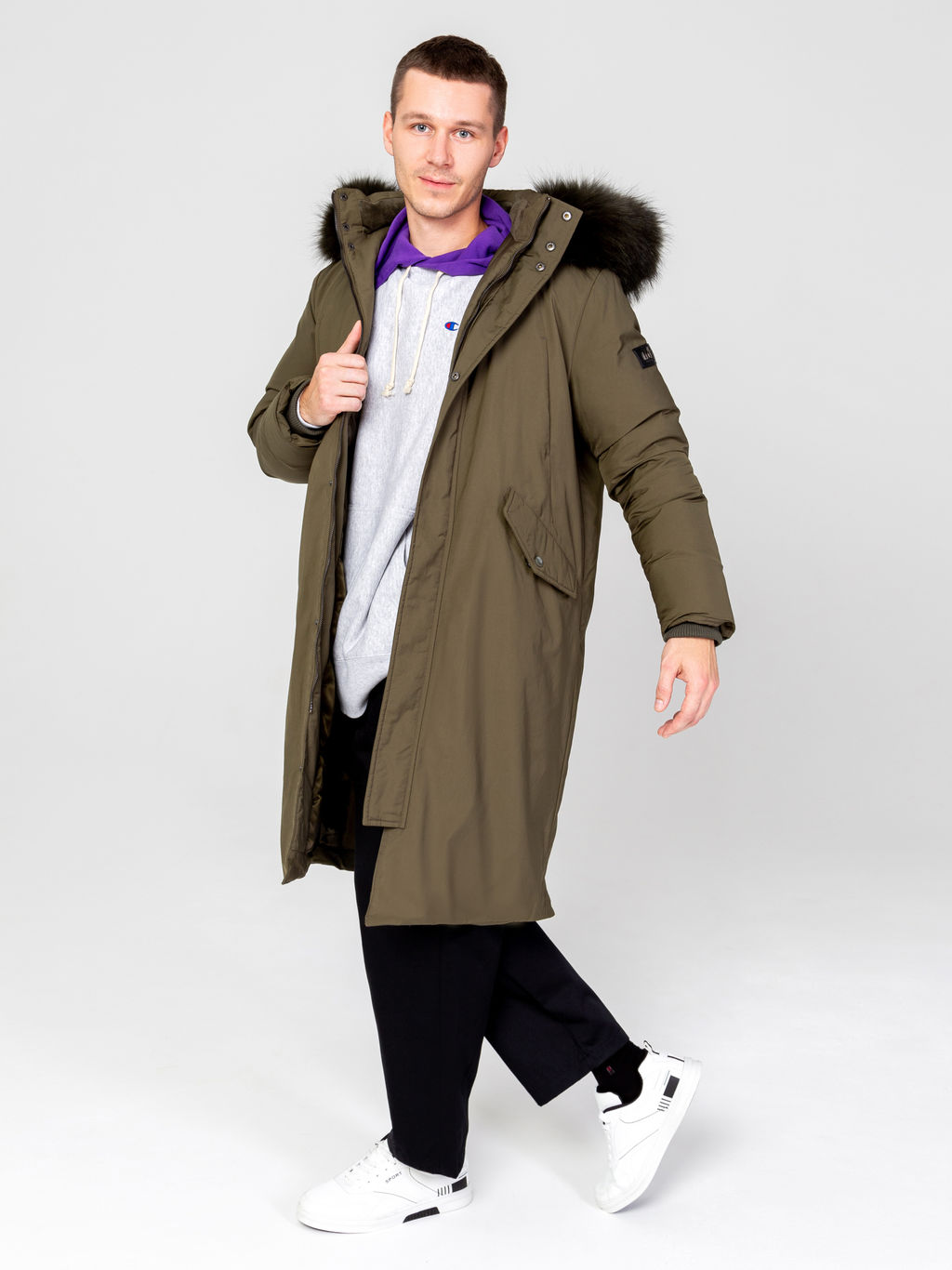 Пуховик мужской