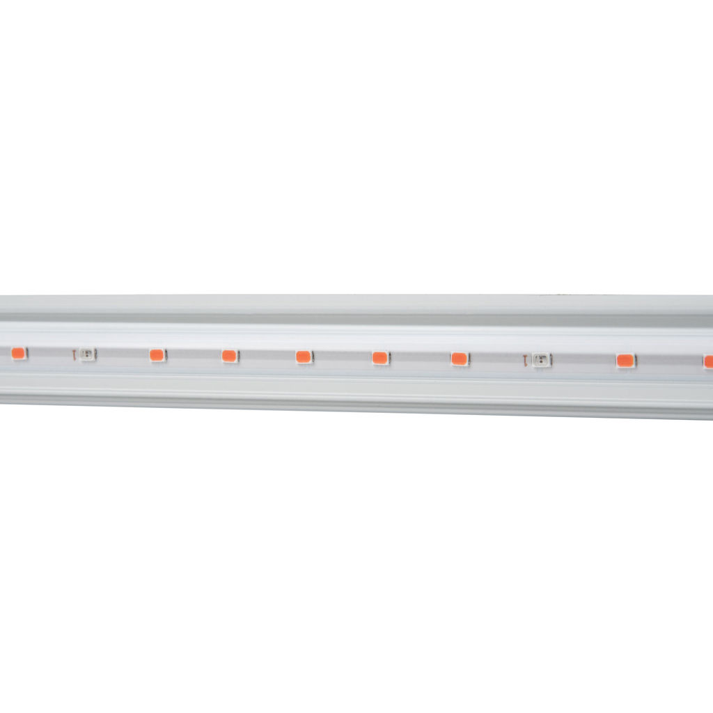 ULI-P42-18W/SPBX IP40 WHITE Светильник для растений светодиодный линейный, 560мм, выкл. на корпусе. Алюминий. Спектр с дальним красным для рассады и досвечивания в период роста. TM Uniel