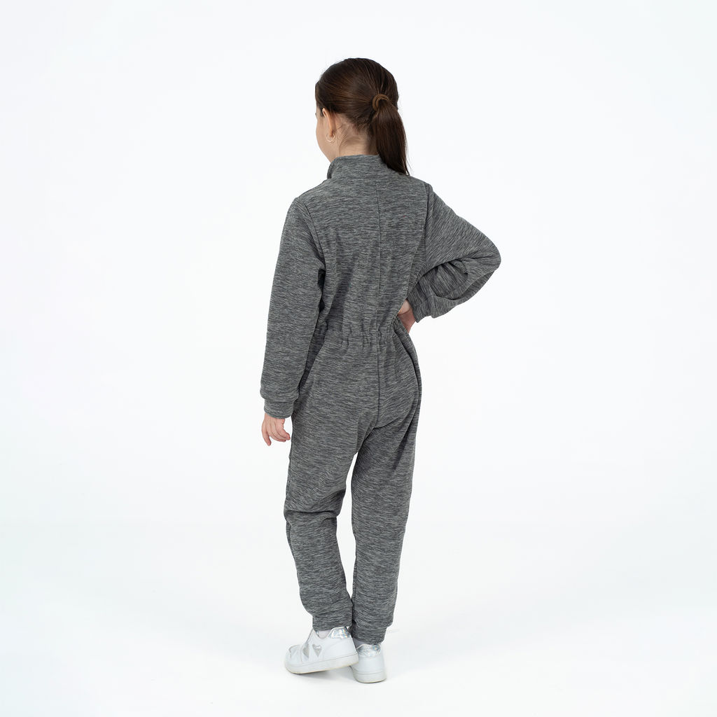 Комбинезон детский флисовый серый