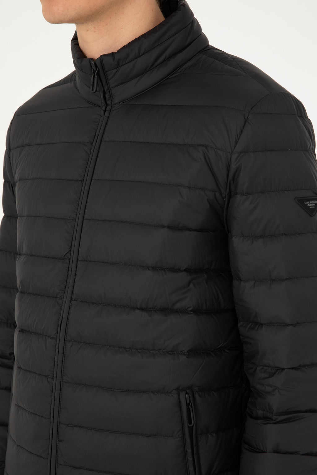 Мужское черное пальто Неожиданная скидка в корзине - U.s. polo assn фото 7