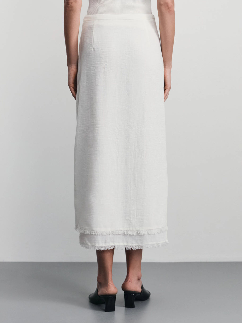 Юбка миди на запах / Zarina  фото 5