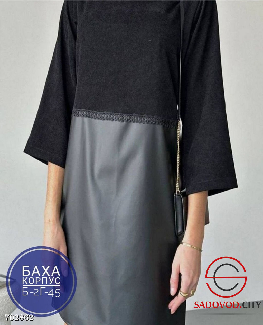 Женское вельветовое платье - Bruno фото 4