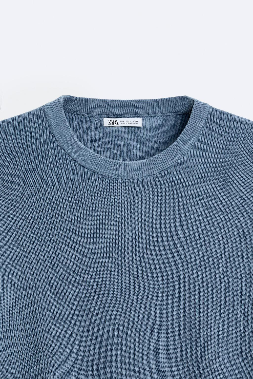 PURL KNIT SWEATER - Zara фото 9
