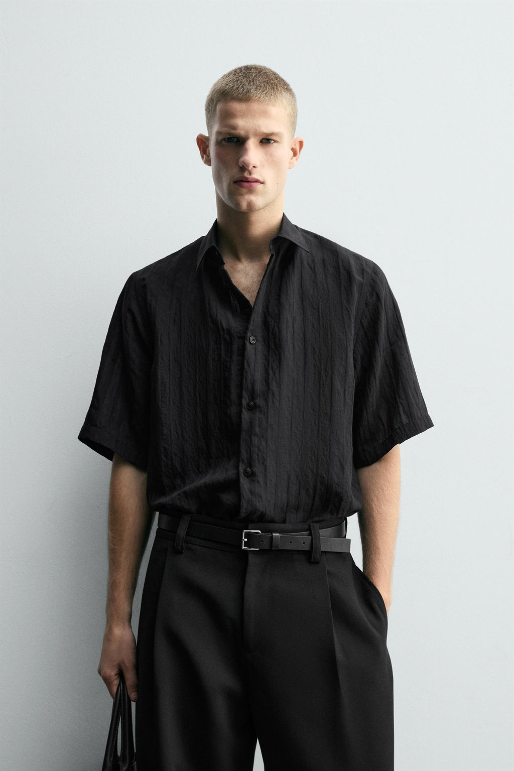 TEXTURED RELAXED FIT SHIRT - Zara фото 2