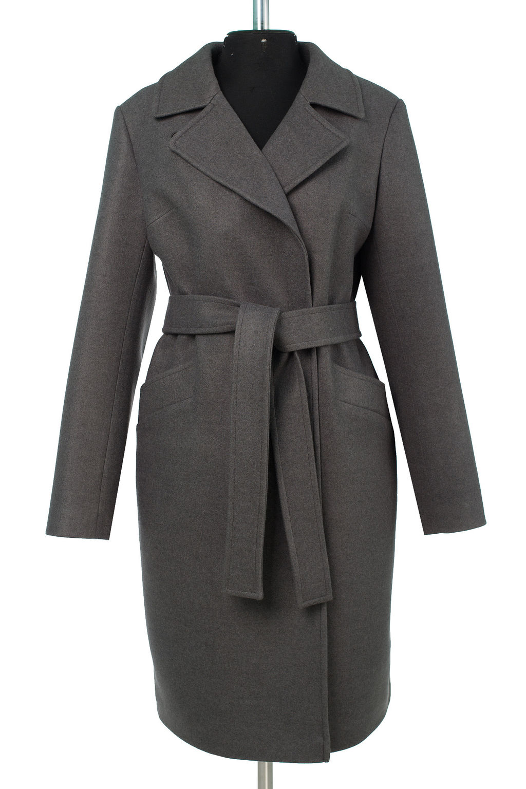 01-11105 Пальто женское демисезонное (пояс) - El podio фото 6