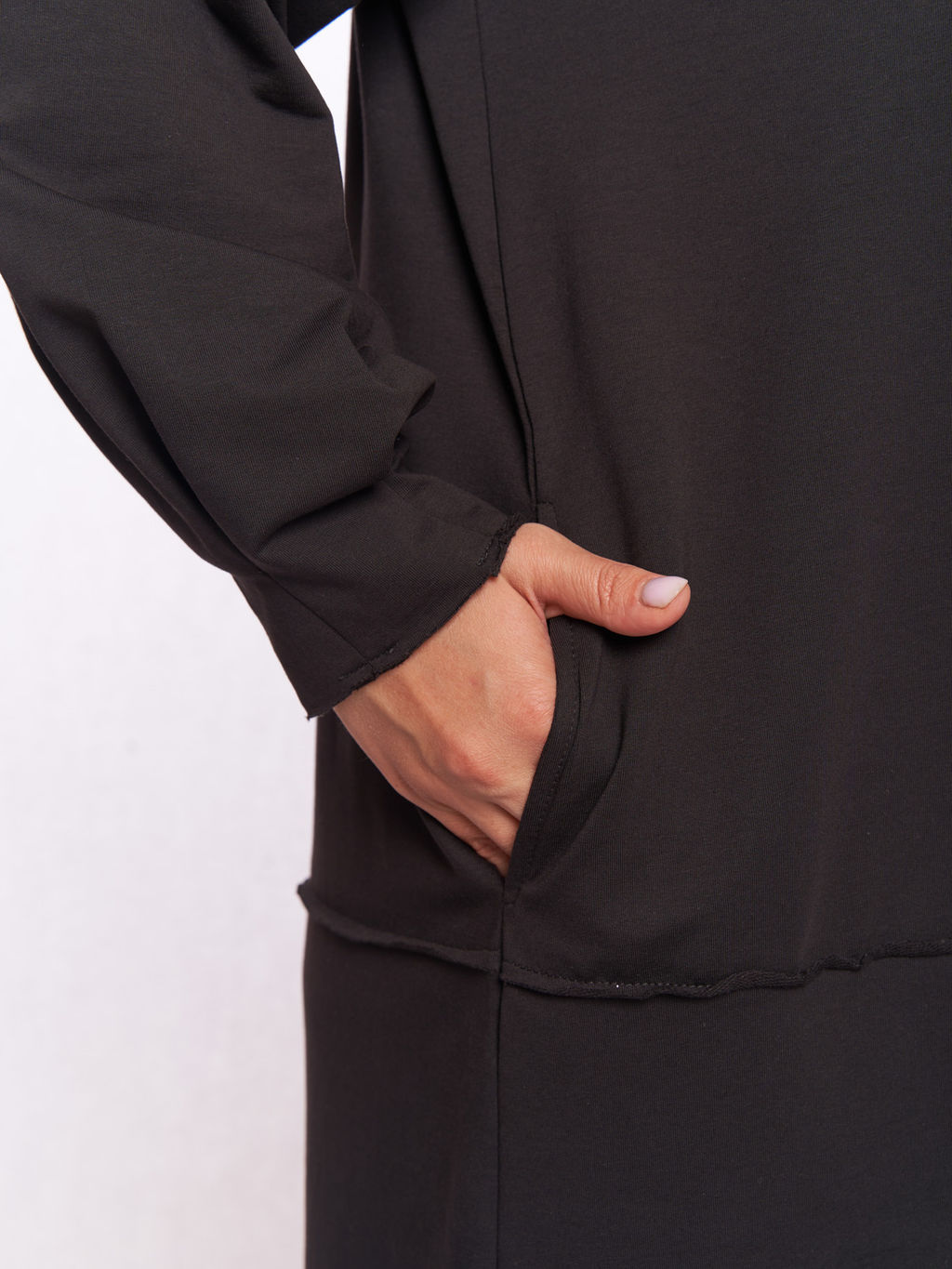 Платье со швами наружу PP56506BLK01 - Артесса фото 5