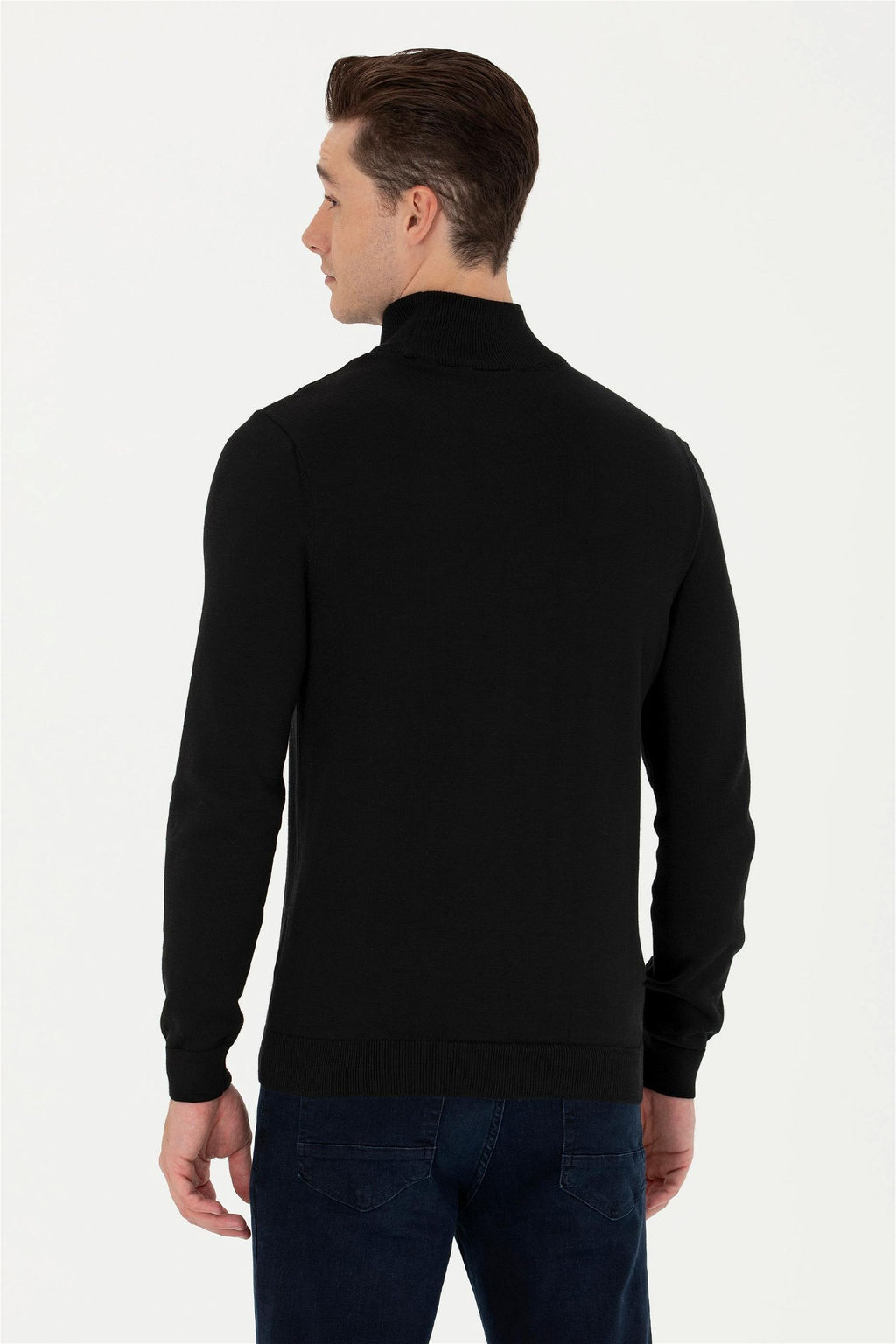 Мужской черный базовый свитер Неожиданная скидка в корзине - U.s. polo assn фото 5