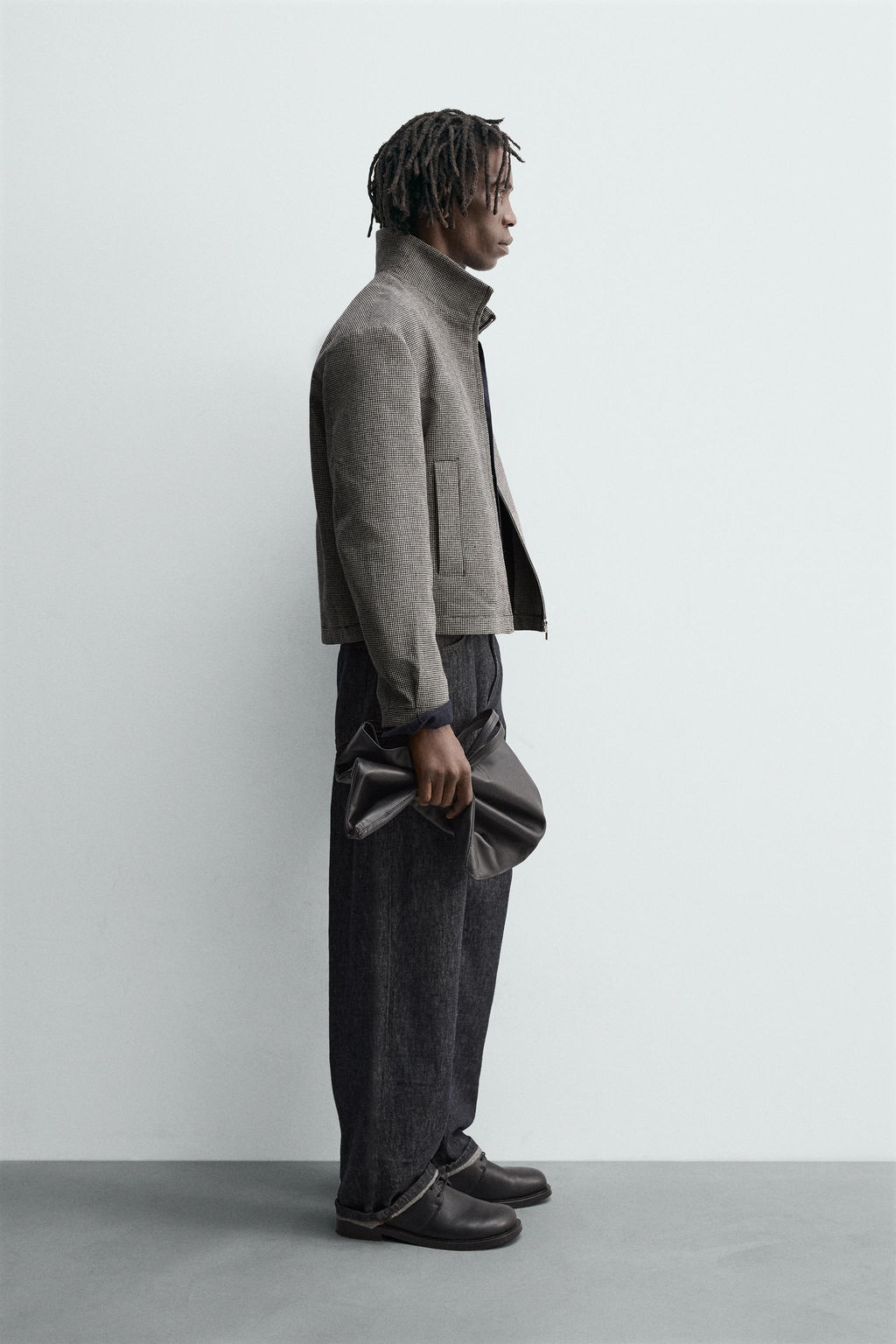 HOUNDSTOOTH OVERSHIRT - Zara фото 4