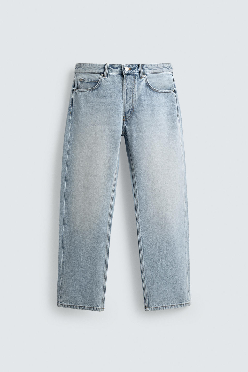 JEANS REGULAR FIT / Azul claro - Zara фото 7