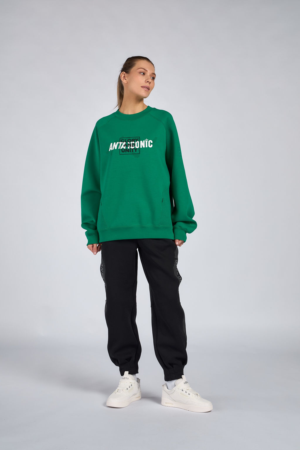 Свитшот Зеленый - Anta фото 2