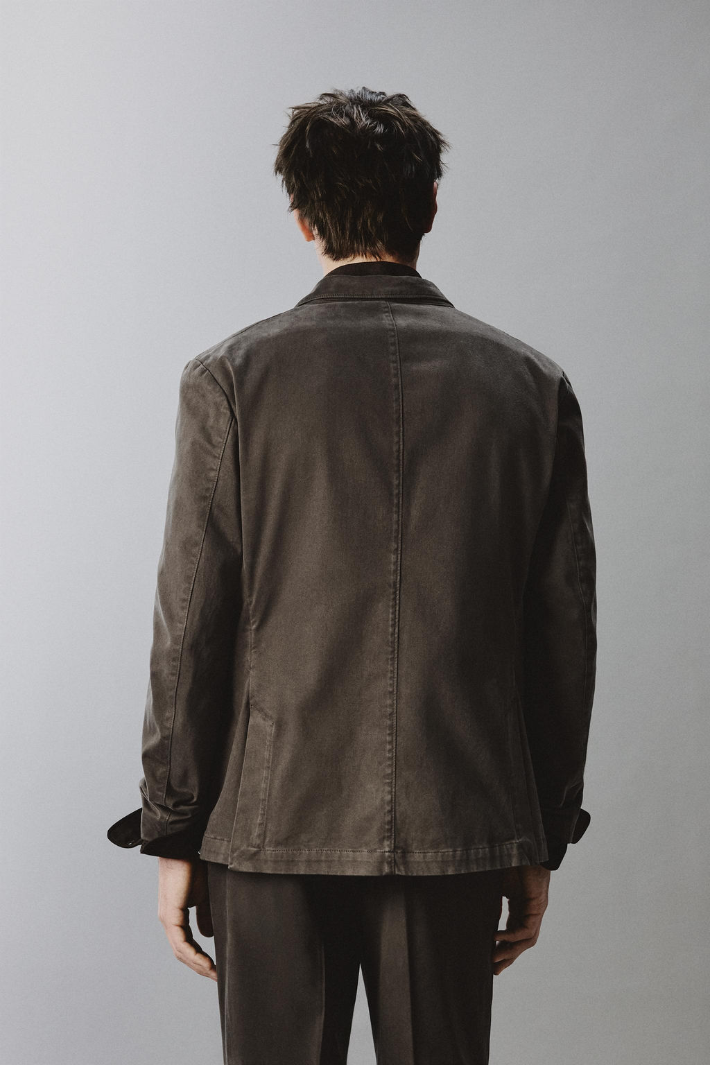 WASHED EFFECT SUIT BLAZER - Zara фото 10