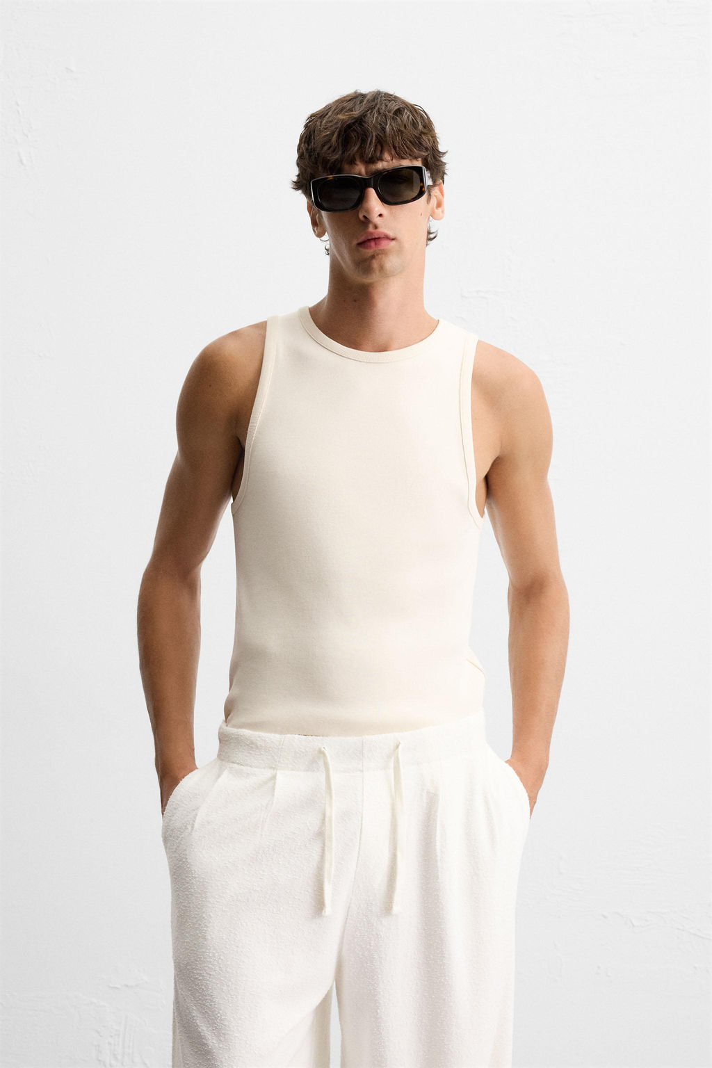 RIBBED TANK TOP - Zara фото 2