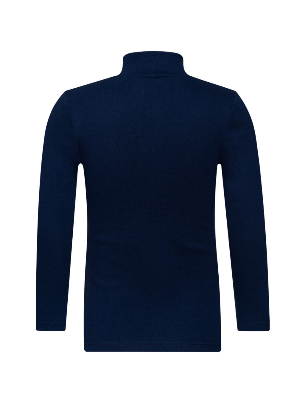 Джемпер-водолазка темно-синяя рисунок мотоцикл 645п (128, 64)