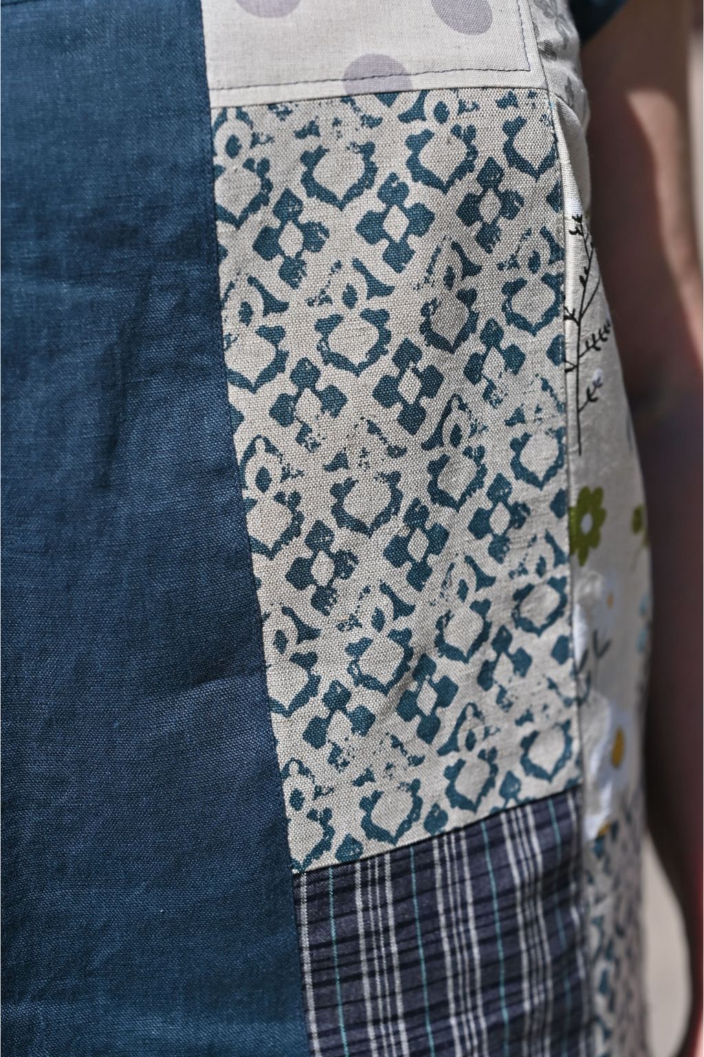 100% ЛЕН Оригинальная блуза - Новый лен фото 3