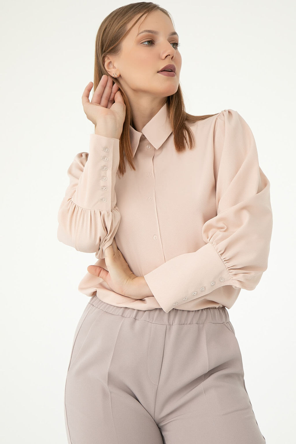 Брюки Арли (беж) Б7140 - Lt collection фото 9