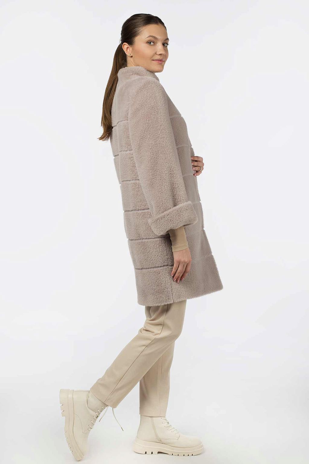 Пальто женское утепленное - El podio фото 4