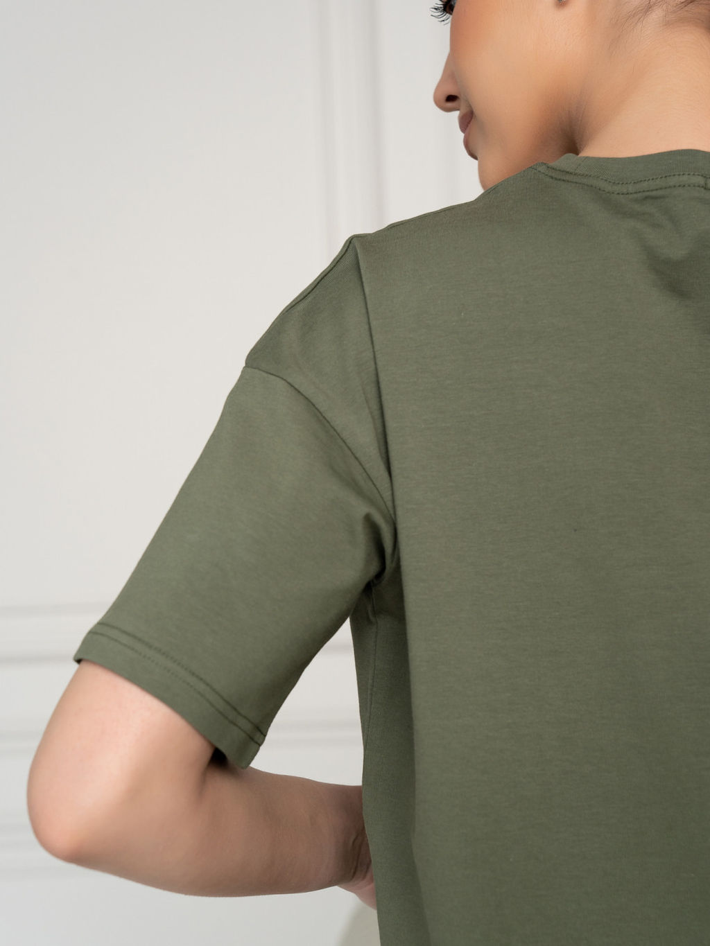 Футболка унисекс Оверсайз, цв. Хаки