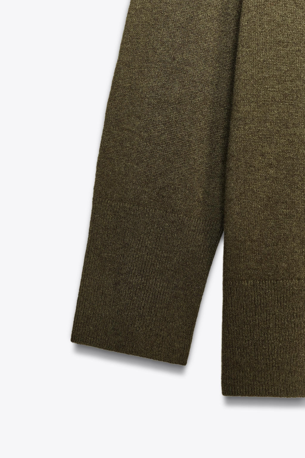 OVERSIZED 100% WOOL KNIT SWEATER - Zara фото 7