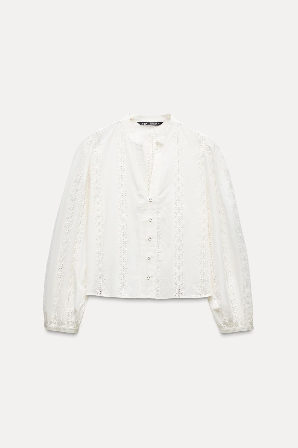 EMBROIDERED SHIRT - Zara фото 10