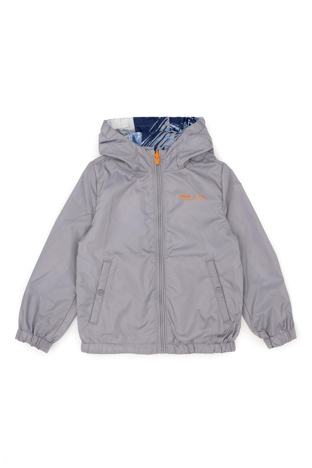 Серое пальто для мальчика Неожиданная скидка в корзине - U.s. polo assn фото 4