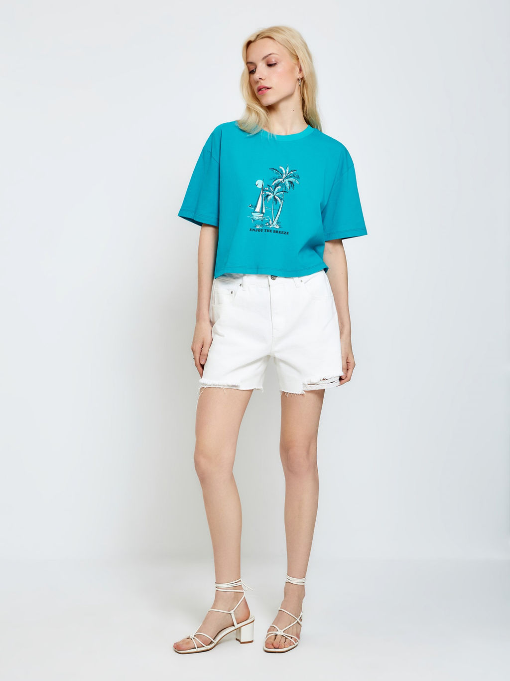 Футболка жен. Anemon белый - Concept club фото 7