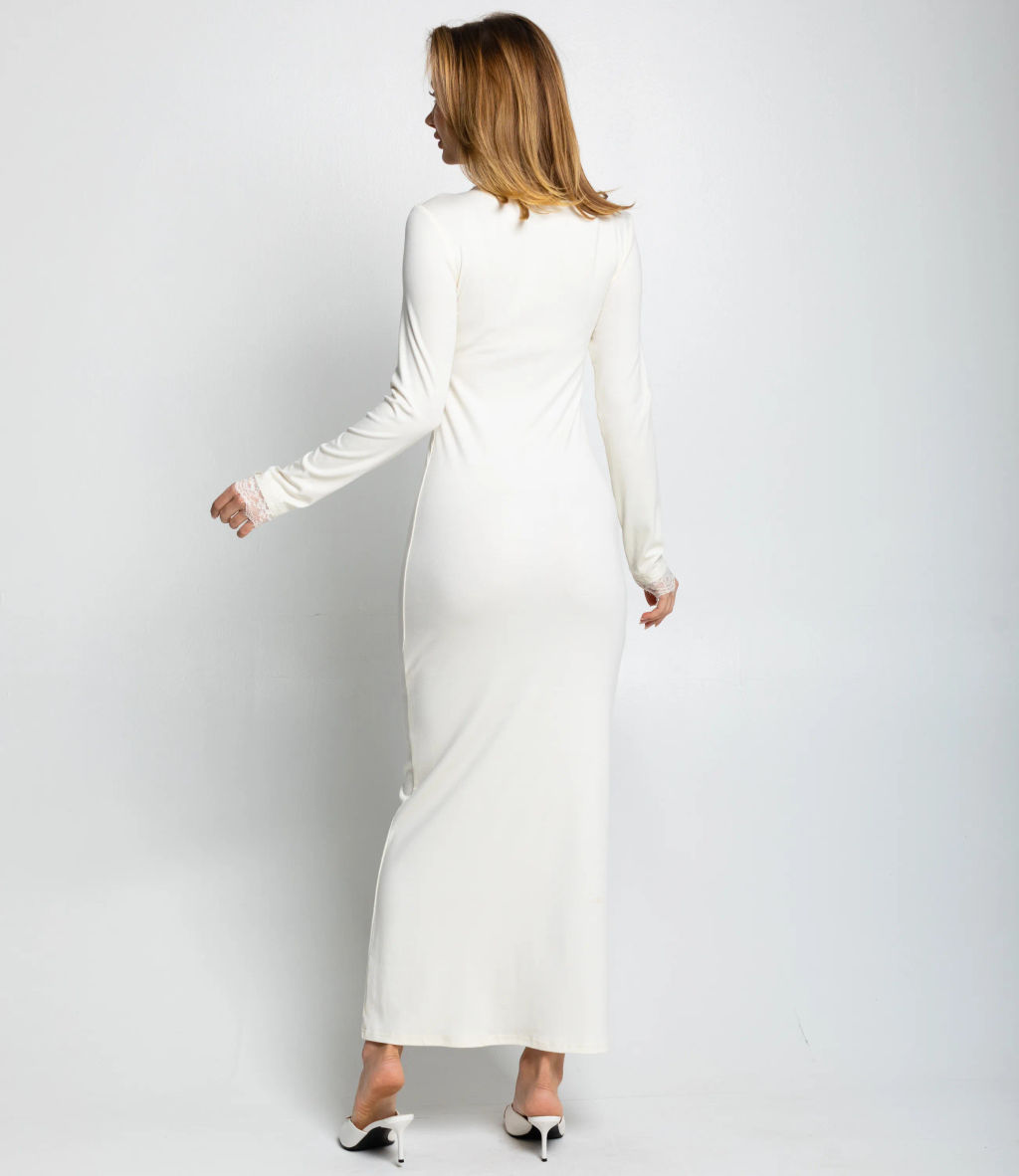 Платье #КТ887 (5), кремовый