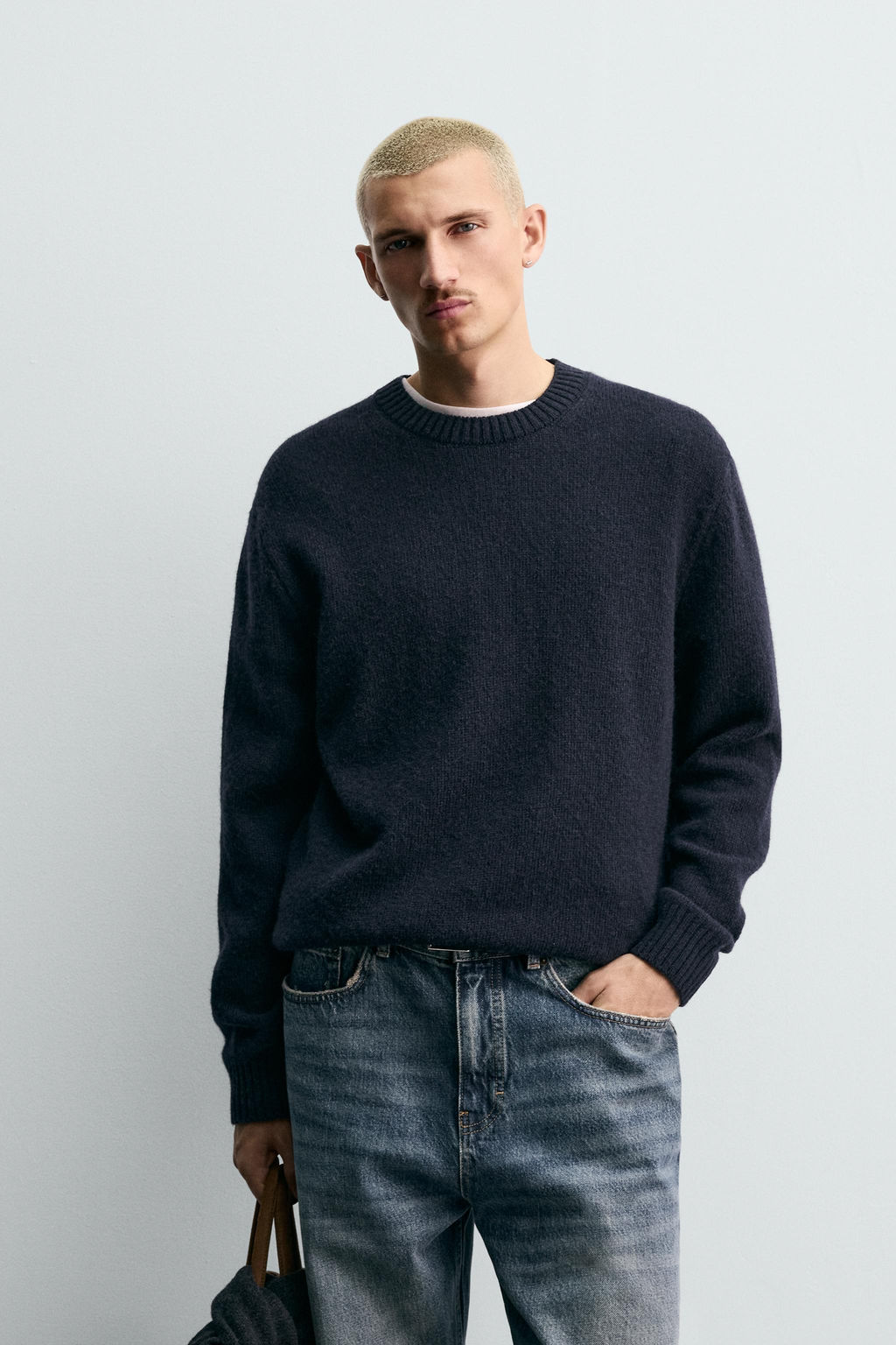 REGULAR FIT 100% WOOL JUMPER