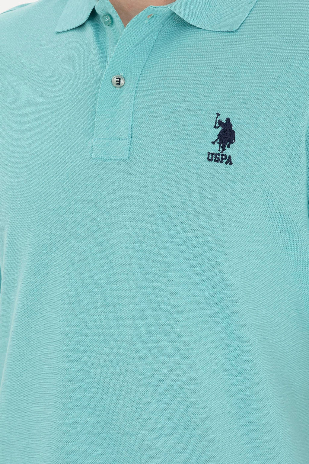 Мужская мятная футболка-поло Неожиданная скидка в корзине - U.s. polo assn фото 14