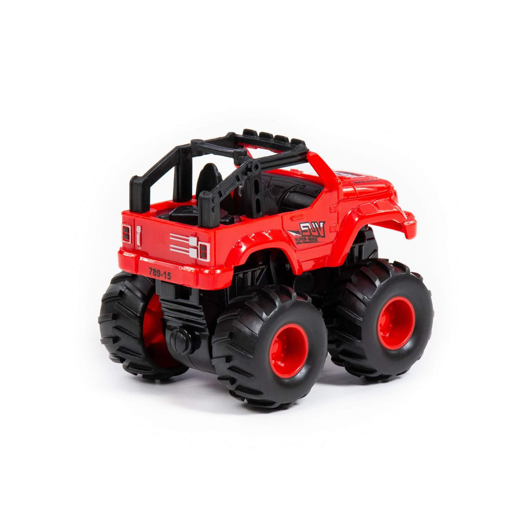 Монстр ВНЕДОРОЖНИК - Джип-сафари, автомобиль инерционный (в коробке) - Полесье фото 4