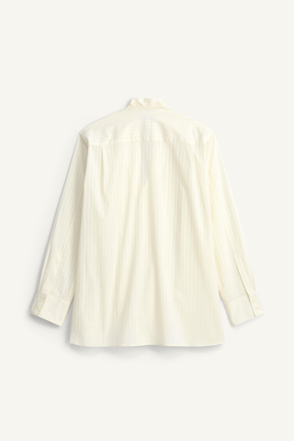 CAMISA KIMONO JACQUARD RAYAS / Crudo - Zara фото 7