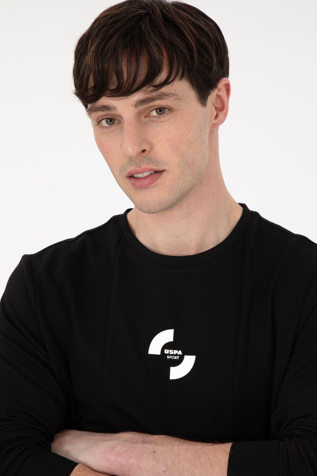 Мужской черный свитшот Неожиданная скидка в корзине - U.s. polo assn фото 2