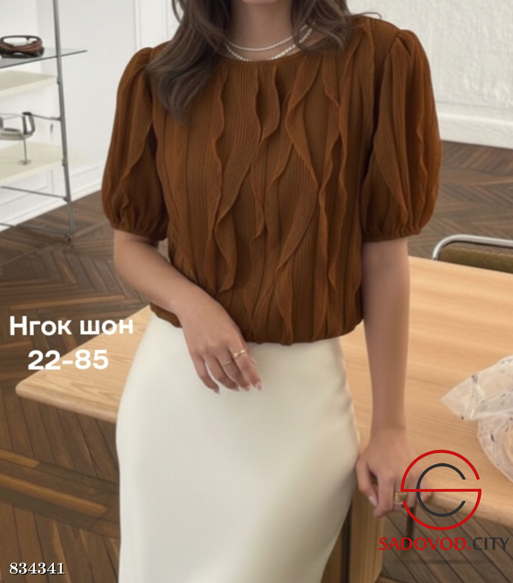 Блузка женская с коротким рукавом - Bruno фото 5