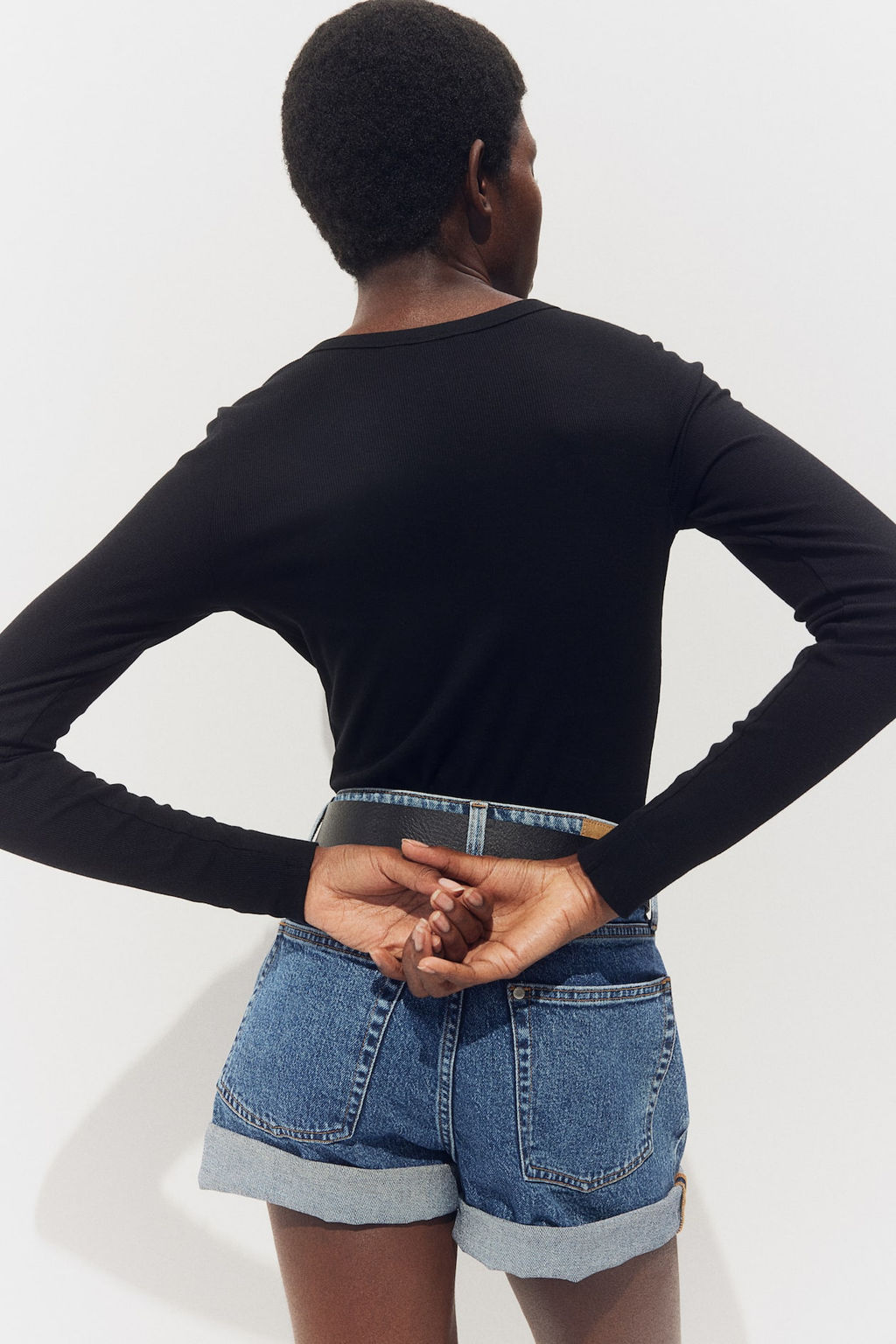 Camiseta de canale con modal - H&m фото 4