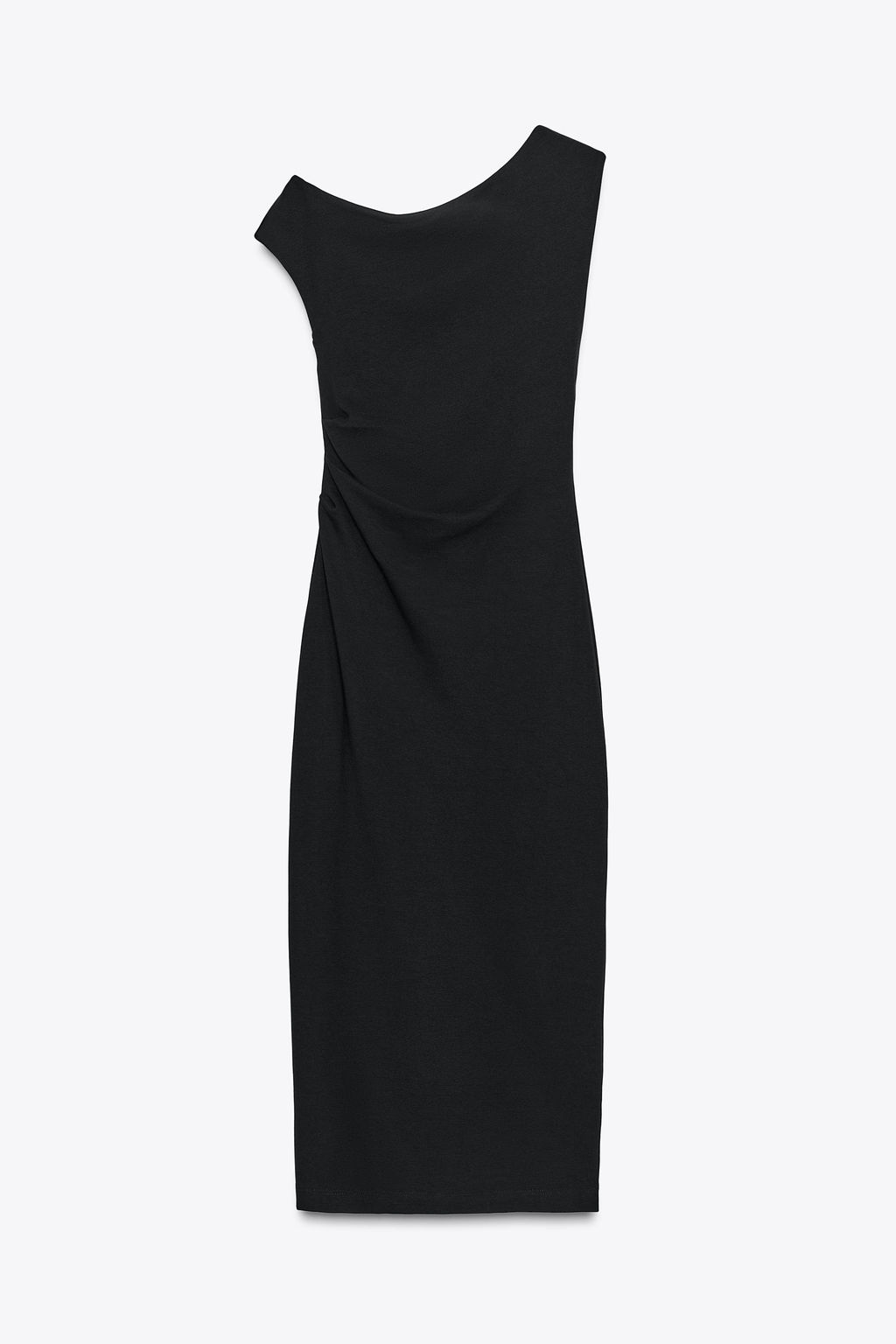 GATHERED MIDI DRESS - Zara фото 7