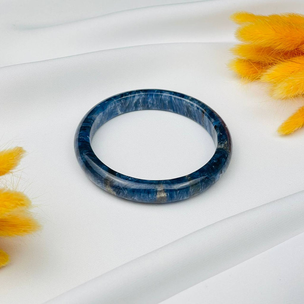 Браслет цельный из Кианита 13 см