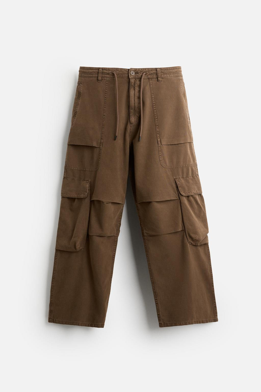 CARGO PARACHUTE TROUSERS - Zara фото 2