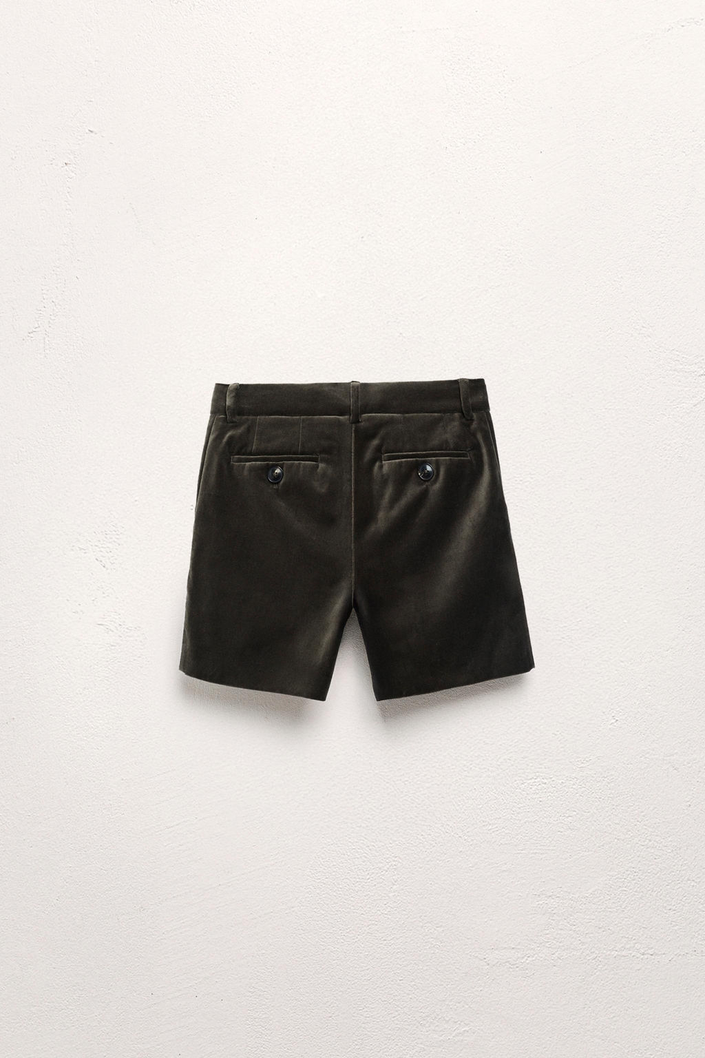 AGES 6-10 / LIMITED EDITION VELVET BERMUDA SHORTS - Zara фото 2