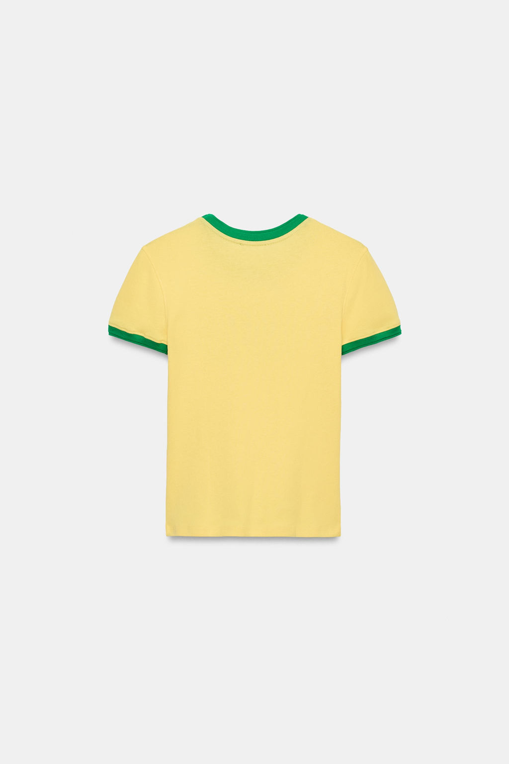 CAMISETA VIVOS TEXTO / Amarillo - Zara фото 5