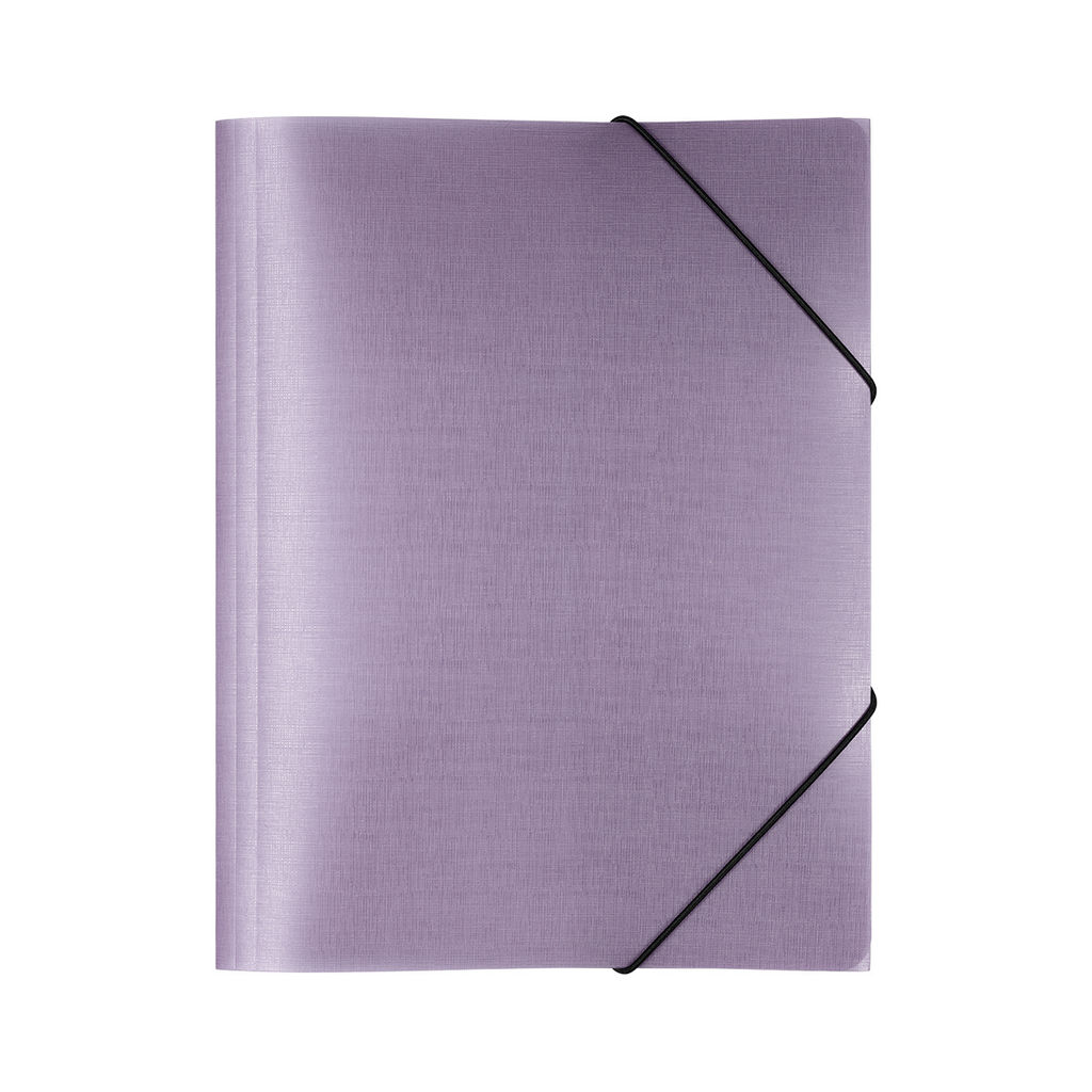 Expert Complete Trend ICEberries Папка на резинке A4 600 мкм 35 мм лён 1 шт. ежевика EC210420072