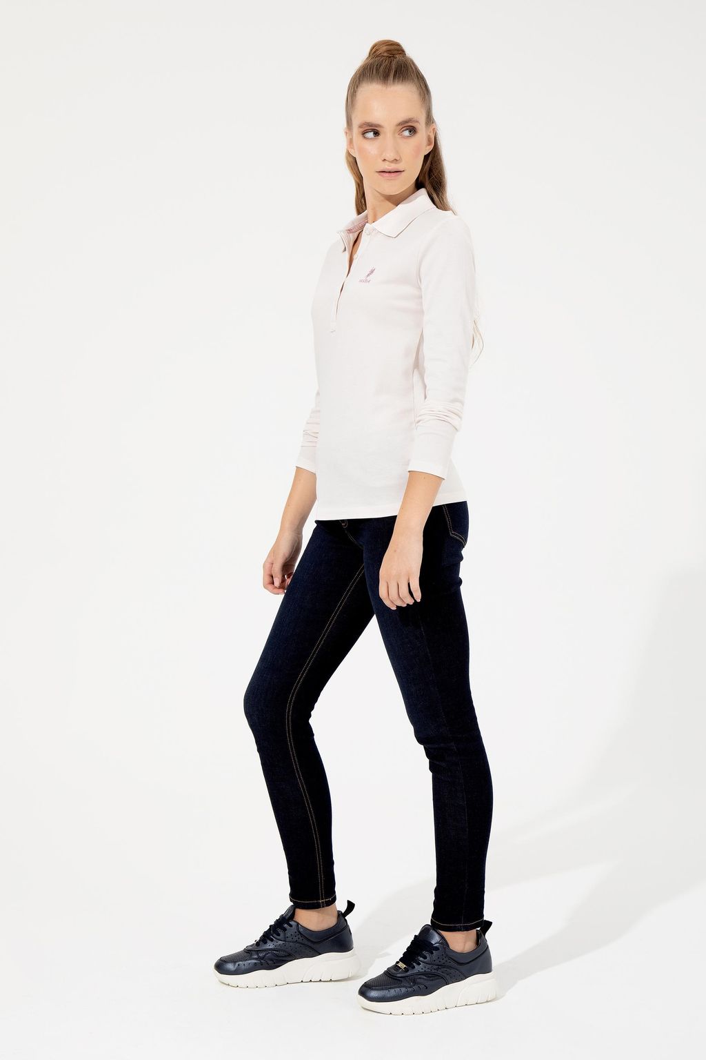 U. S. Polo Assn Женские темно-синие джинсовые брюки - U.s. polo assn фото 3