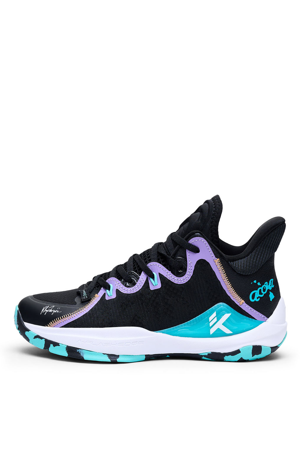 Кроссовки для баскетбола Черный/Фиолетовый - Anta фото 2