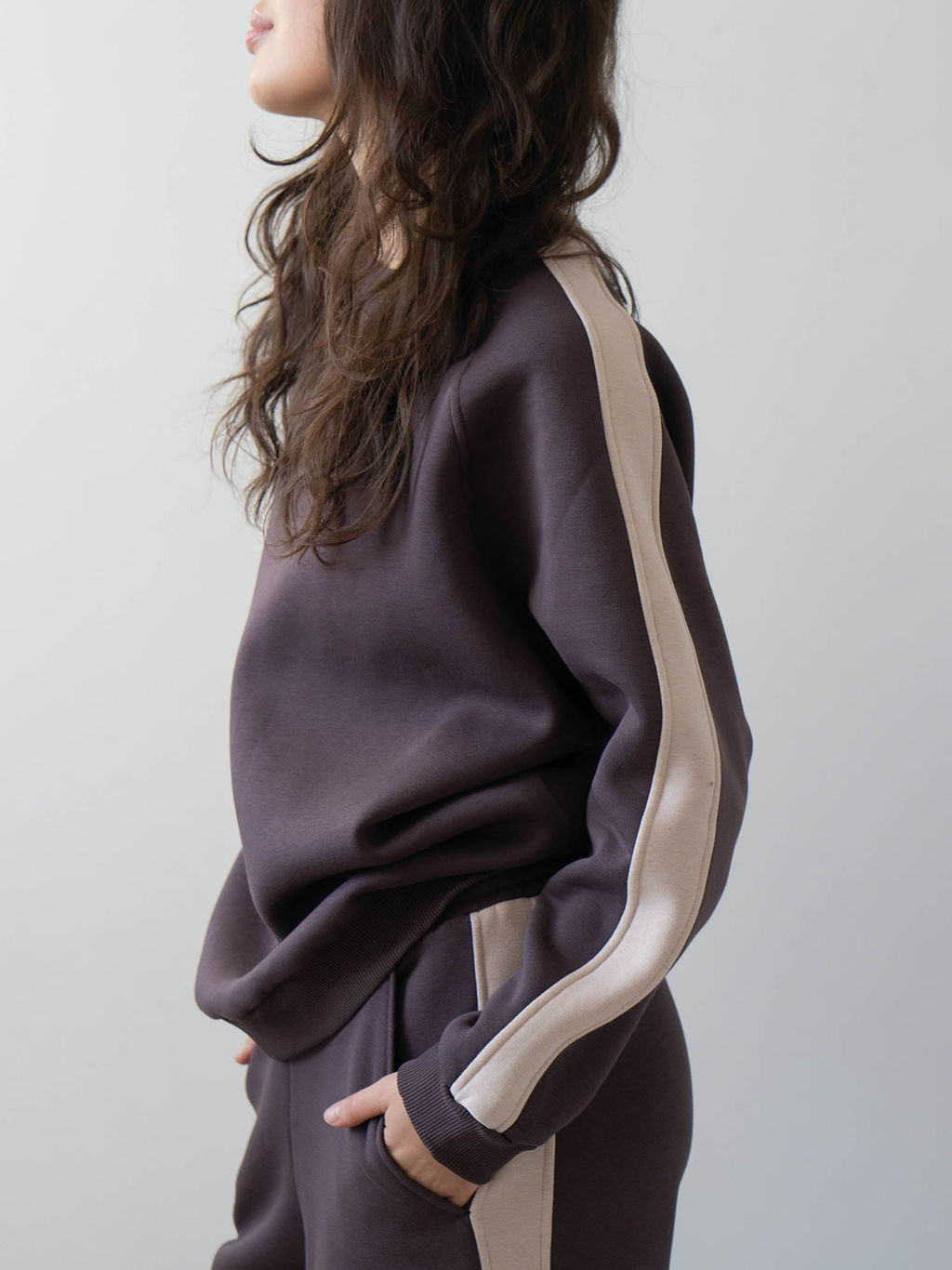 MY Свитшот жен. с/н с лампасами СН016  фото 17