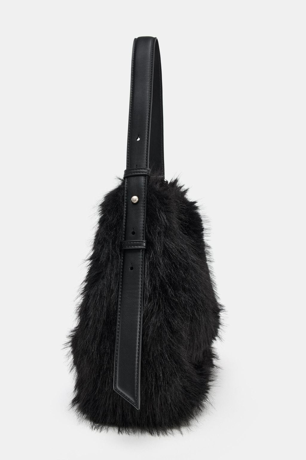 FAUX FUR BUCKET BAG - Zara фото 3