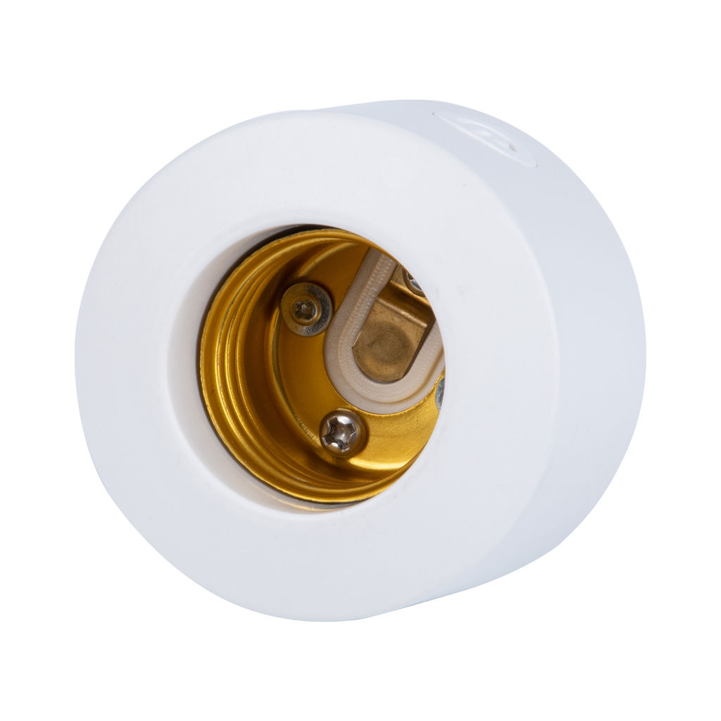 ULH-A180 E27/WF WHITE Умный патрон-адаптер Wi-Fi+Bluetooth, под лампу Е27. 220В. 100Вт. Белый. Голосовое управление+приложение UnielSmart. TM Uniel - Volpe фото 3