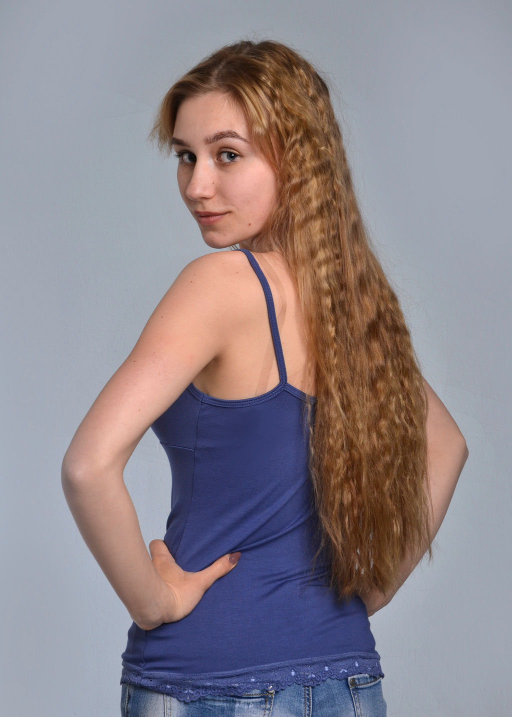 Майка женская АЛИСА премиум (индиго №14) - Ивановская трикотажная компания фото 2