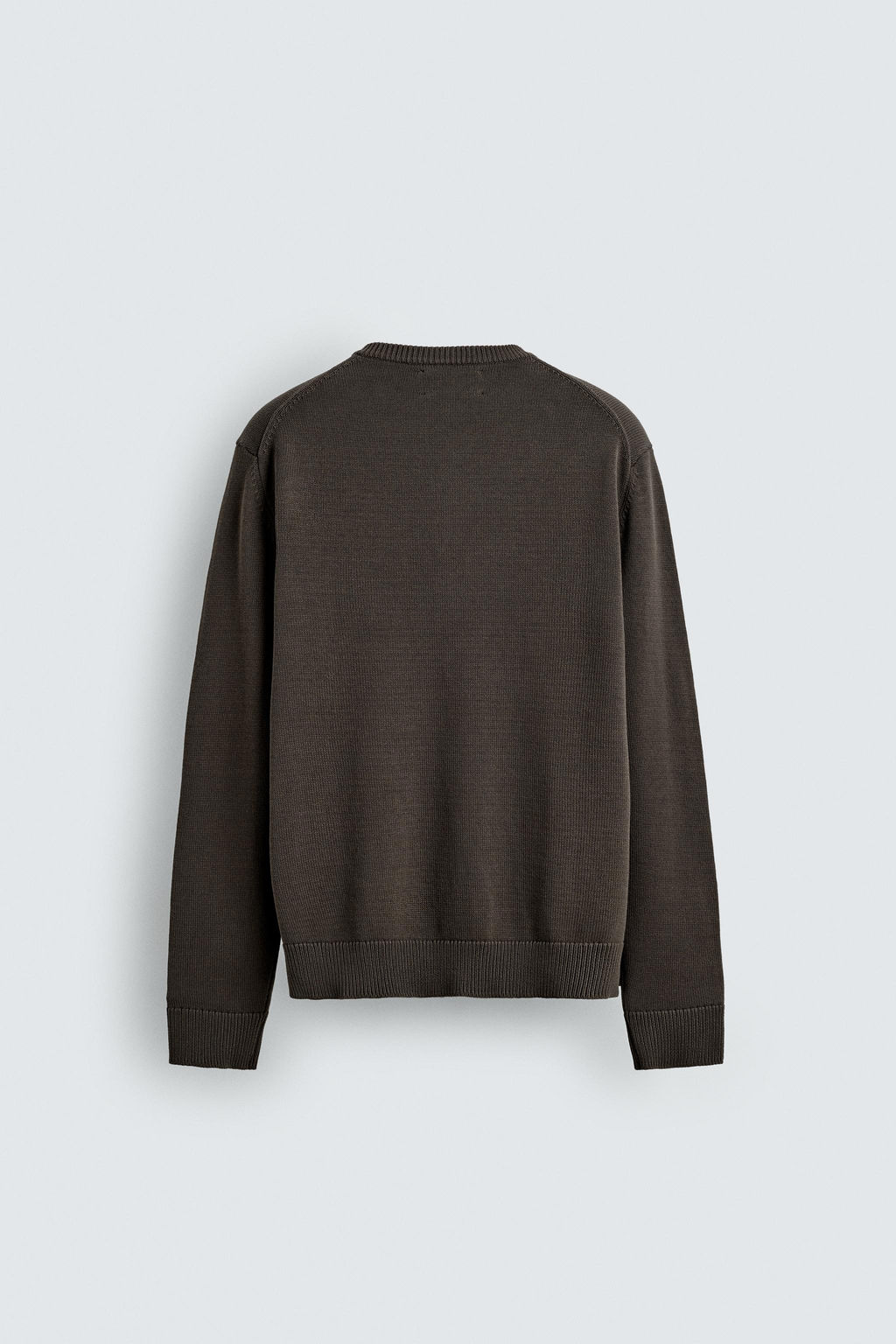 C?RDIGAN REGULAR FIT ALGOD?N / Marr?n - Zara фото 9