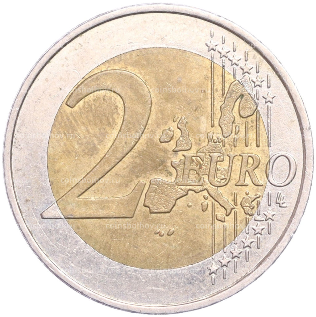 Монета 2 евро 2002 года J Германия
