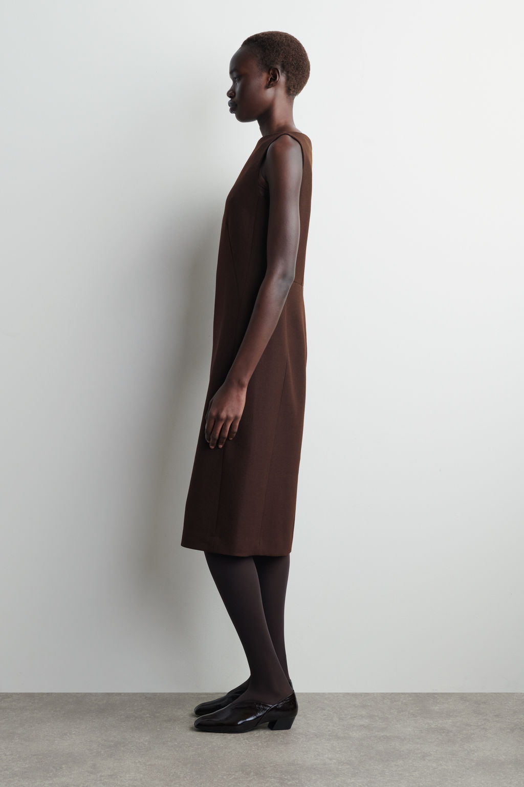 VESTIDO MIDI ESTRUCTURADO DE LANA - H&m фото 6