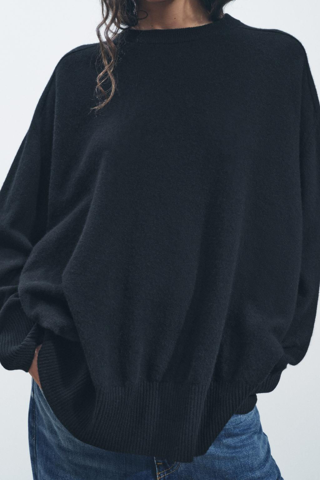 BASIC 100% WOOL SWEATER - Zara фото 12