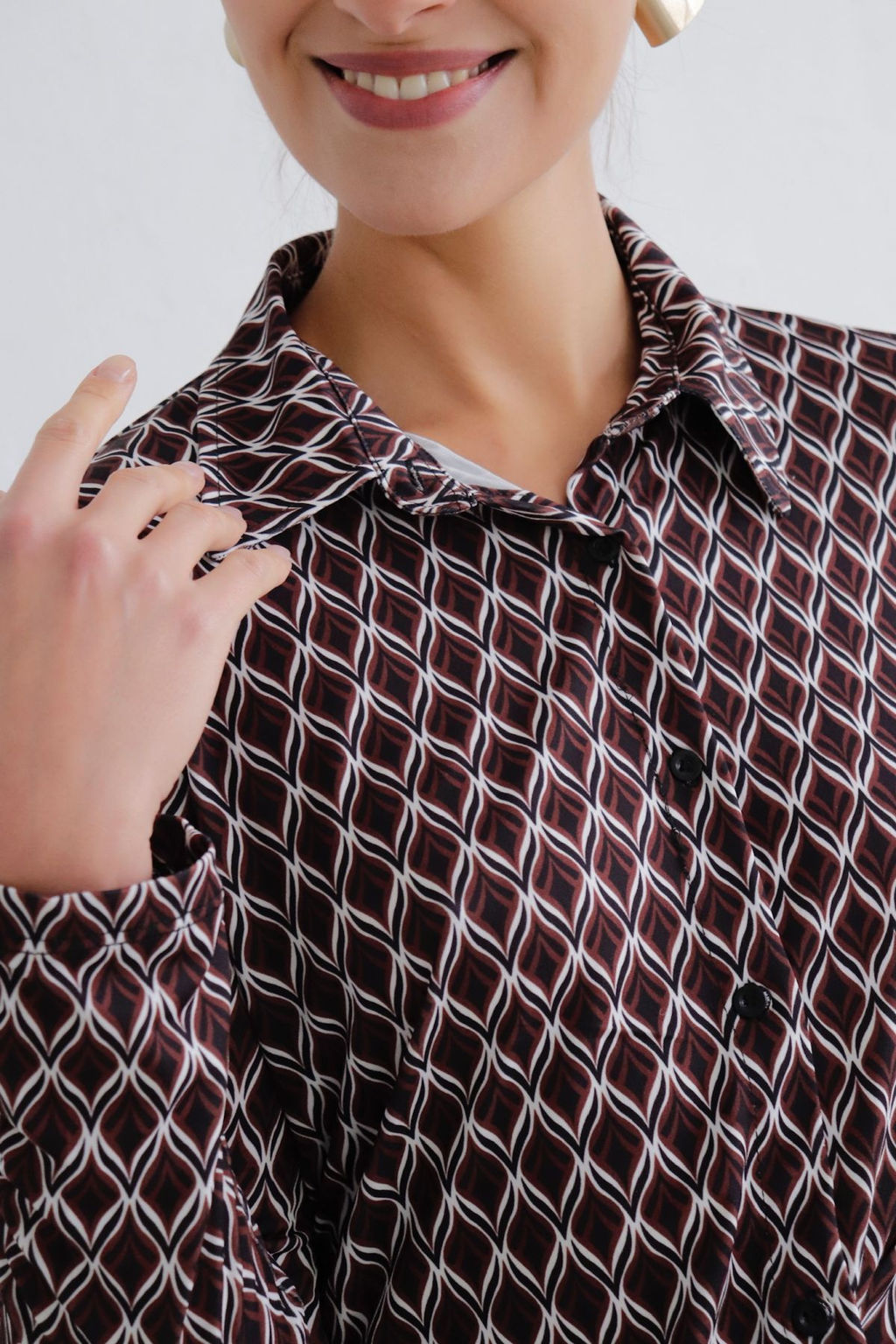 11493 Рубашка с принтом - Martichelli фото 7